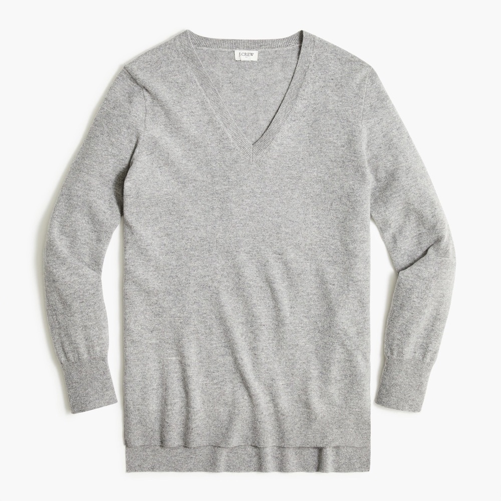 NWT J. Crew V-neck Sweater - Picture 2 of 4
